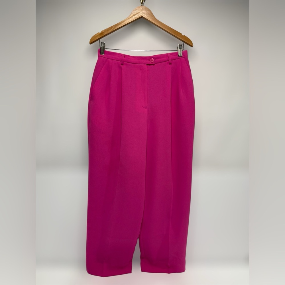 Vintage Evan Picone Pink Trousers Women’s Pants Size 8